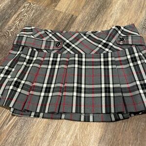 Frederick’s of Hollywood mini skirt plaid